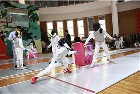 雨花区第五届小学生击剑比赛拉开战幕